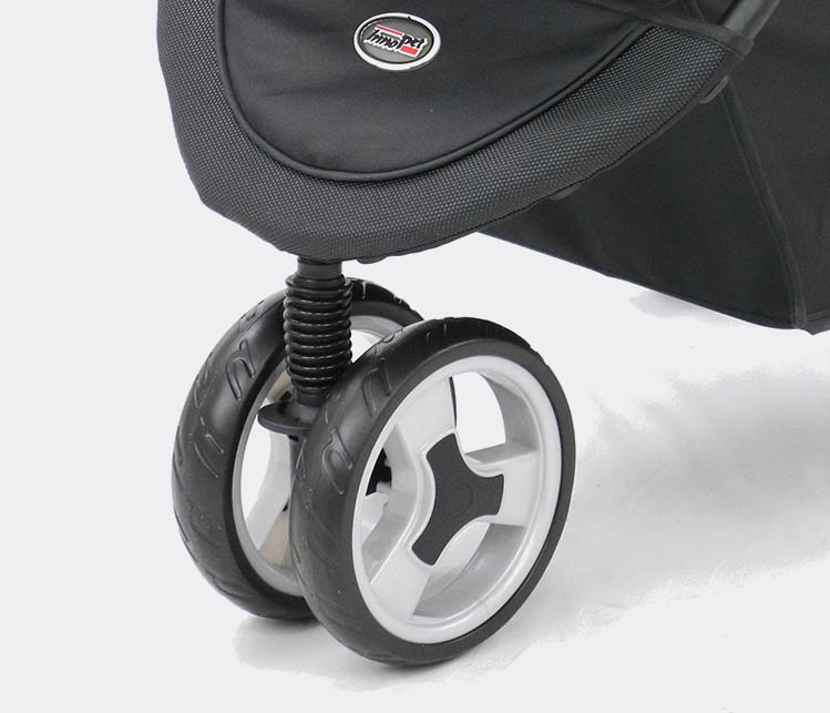 innopet-hondenbuggy-allure-cheetah-voorwiel-fixeren