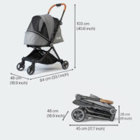Dimensions InnoPet City Buggy