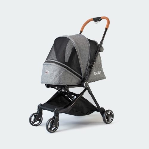 Poussette pour chien InnoPet Compact City vue de trois quarts
