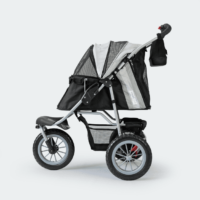 poussette pour chien innopet comfort efa, côté fermé