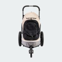 poussette et remorque vélo pour chien innopet sporty evolution latte, avant
