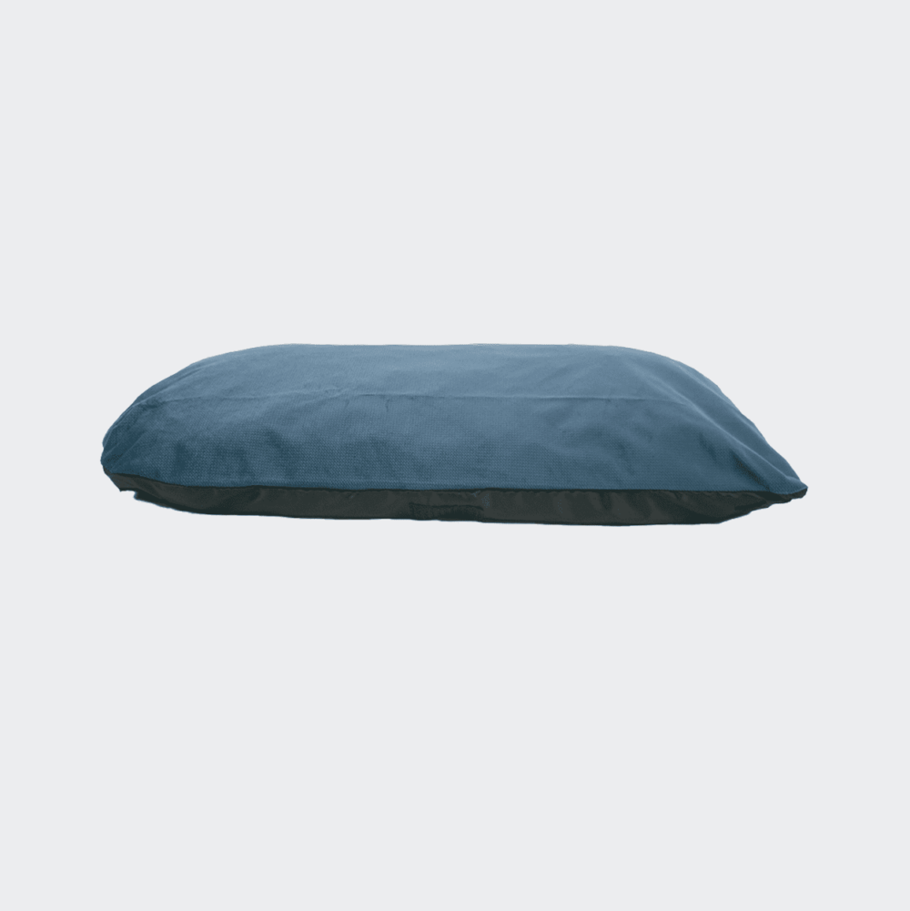 Coussin orthopédique bleu foncé pour poussette pour chien