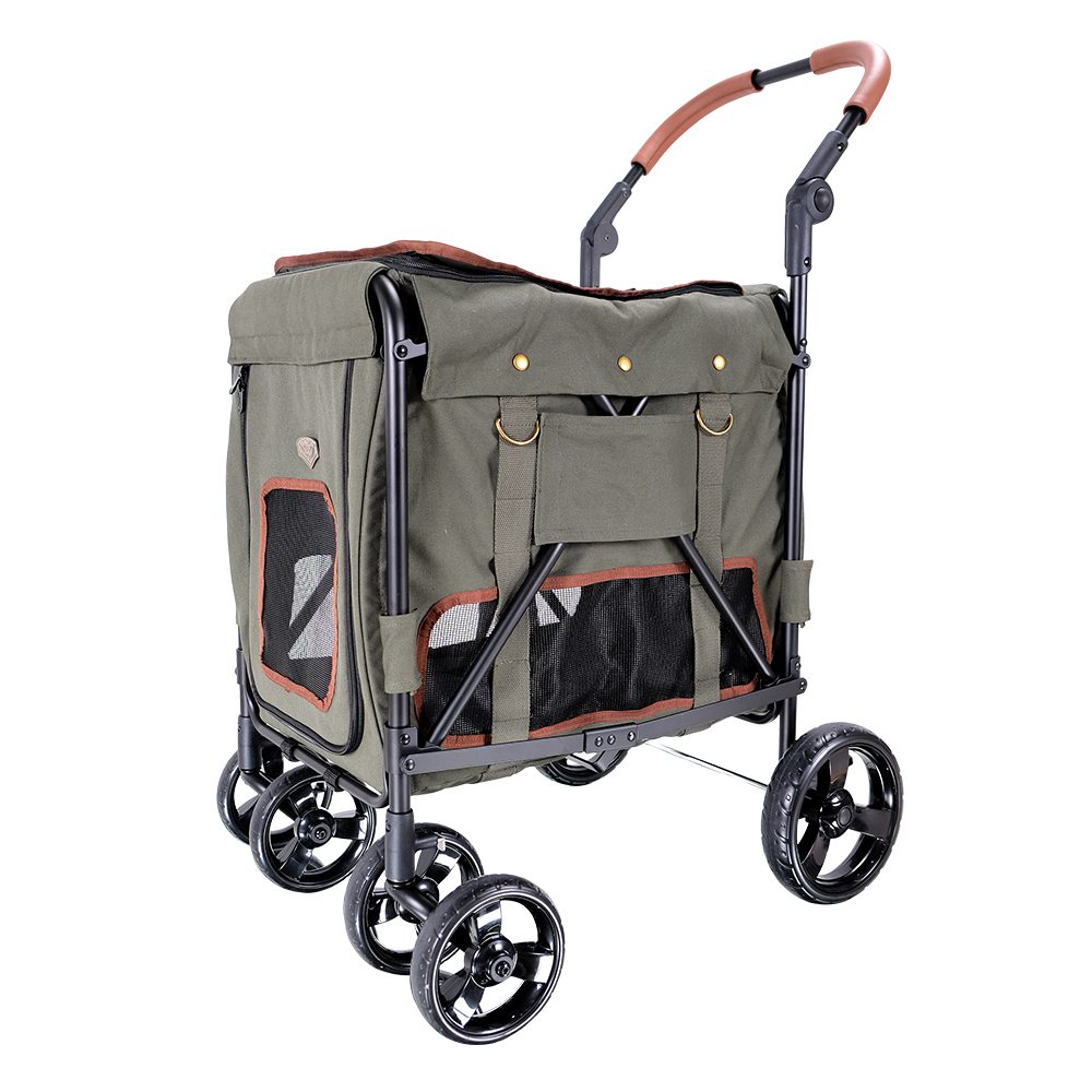 Ibiyaya Gentle Giant Pet Wagon, chariot pour chiens, grande poussette pour expositions canines