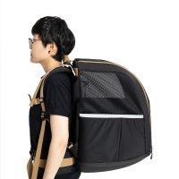Ibiyaya Champion, sac à dos pour grand chien, noir