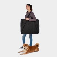 Cage de voyage pliable pour chiens. Parfaite comme cage de voyage pour petits et moyens chiens