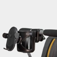 Porte-téléphone et porte-gobelet pour poussette pour chien