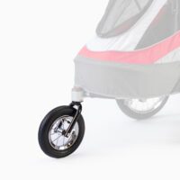 roue avant innopet sporty dog trailer deluxe