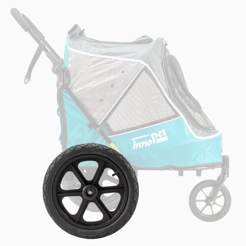 roue arrière innopet sporty dog trailer deluxe