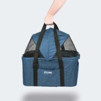 Poussette pour chien InnoPet 2-en-1 compact avec cabine amovible utilisable comme sac de transport pour chat