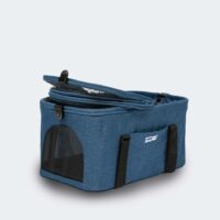Poussette bleue InnoPet 2-en-1 Compact pour chats