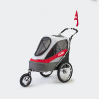 Photo produit de la remorque vélo pour chien innopet sporty dog trailer deluxe