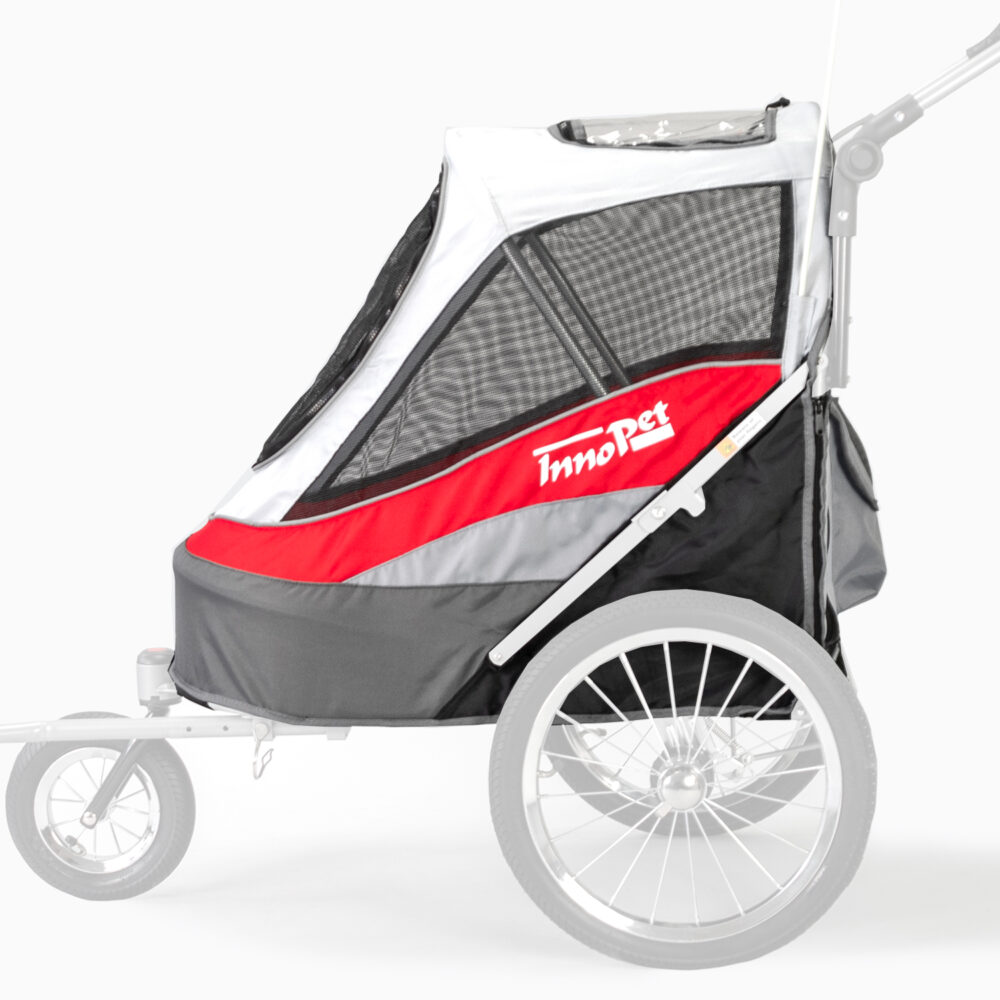 Housse de rechange pour sporty dog trailer deluxe rouge