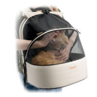 Sac à dos pour chat sans fermeture éclair d'Ibiyaya