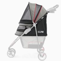 Housse pour InnoPet Avenue Shiny Grey rouge gris