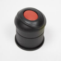 Pièce de rechange pour InnoPet Sporty Dog Trailer Deluxe : bouton-poussoir pour la roue avant