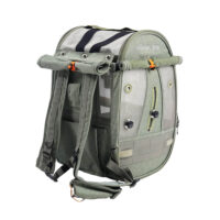 Ibiyaya x BirdTricks TrackPack taille moyenne, sac à dos pour oiseaux avec perchoir